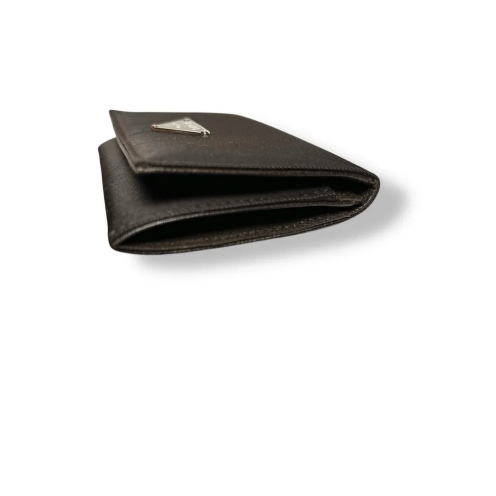 Prada Nylon Card Holder, Wallet, Chocolate Brown - Picture 3 of 10